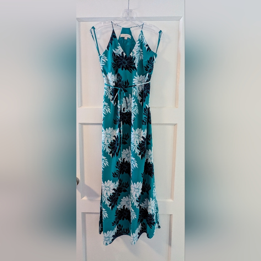 LOFT Floral Maxi Dress